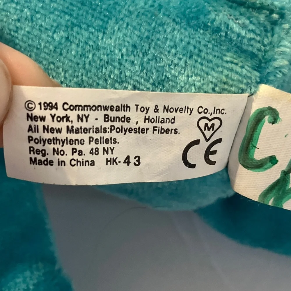 1994 Blue 8”‎ Plush from Blues Clues - Picture 4 of 7